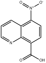 5-nitroquinoline-8-carboxylic acid 구조식 이미지