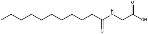 2-(undecanoylamino)acetic acid 구조식 이미지