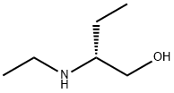 1-Butanol, 2-(ethylamino)-, (2R)- Structure