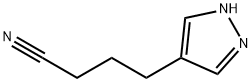 4-(1H-pyrazol-4-yl)butanenitrile Structure