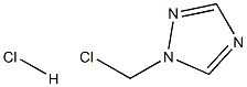 1-Chloromethyl-1H-1,2,4-triazole hydrochloride, 96% Structure