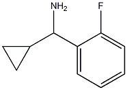 CYCLOPROPYL(2-FLUOROPHENYL)METHANAMINE Structure
