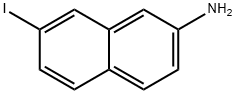 7-iodonaphthalen-2-amine 구조식 이미지