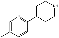 5-methyl-2-(piperidin-4-yl)pyridine Structure