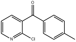 (2-chloropyridin-3-yl)(p-tolyl)methanone Structure