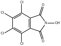 4,5,6,7-Tetrachloro-2-hydroxy-isoindole-1,3-dione 구조식 이미지