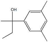 2-(3,5-dimethylphenyl)butan-2-ol Structure