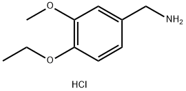 (4-ethoxy-3-methoxyphenyl)methanamine hydrochloride 구조식 이미지