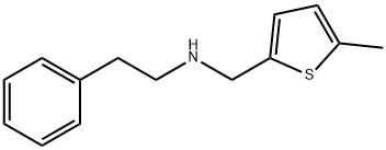 N-[(5-methylthiophen-2-yl)methyl]-2-phenylethanamine Structure