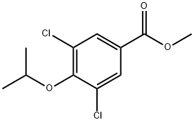 Methyl 3,5-dichloro-4-isopropoxybenzoate Structure