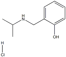 2-{[(propan-2-yl)amino]methyl}phenol hydrochloride 구조식 이미지