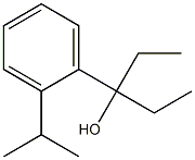 3-(2-iso-Propylphenyl)-3-pentanol Structure