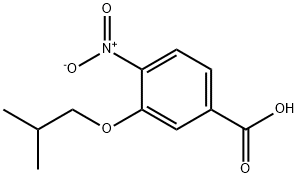 3-Isobutoxy-4-nitrobenzoic acid Structure