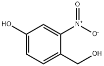 Benzenemethanol, 4-hydroxy-2-nitro- Structure
