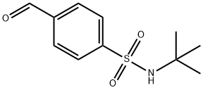 N-tert-Butyl-4-formyl-benzenesulfonamide 구조식 이미지