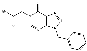 2-(3-benzyl-7-oxo-3,7-dihydro-6H-[1,2,3]triazolo[4,5-d]pyrimidin-6-yl)acetamide Structure