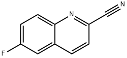 6-Fluoroquinoline-2-carbonitrile Structure