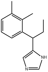 4-(1-(2,3-dimethylphenyl)propyl)-1H-imidazole 구조식 이미지