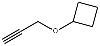 (prop-2-yn-1-yloxy)cyclobutane Structure