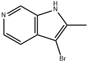 3-bromo-2-methyl-1H-pyrrolo[2,3-c]pyridine Structure