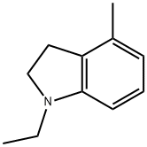 1-ethyl-4-methyl-2,3-dihydro-1H-indole Structure