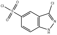 3-chloro-1H-indazole-5-sulfonyl chloride Structure