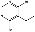 4,6-dibromo-5-ethyl-pyrimidine Structure