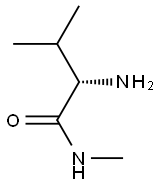 (2S)-2-amino-N,3-dimethylbutanamide Structure