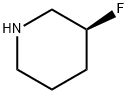 (3S)-3-fluoropiperidine 구조식 이미지