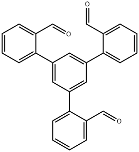 1,3,5-Tri(2'-formylphenyl)benzene Structure