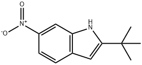 2-(TERT-BUTYL)-6-NITRO-1H-INDOLE 구조식 이미지