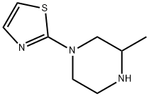 3-methyl-1-(1,3-thiazol-2-yl)piperazine 구조식 이미지
