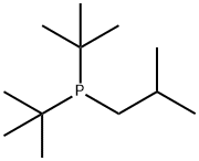 Di-tert-butyl-isobutyl-phosphane 구조식 이미지