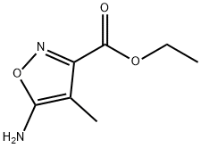 ethyl 5-amino-4-methylisoxazole-3-carboxylate 구조식 이미지