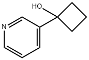 1-(pyridin-3-yl)cyclobutanol Structure