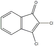 1H-Inden-1-one, 2,3-dichloro- 구조식 이미지
