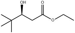 (S)-ethyl 3-hydroxy-4,4-dimethylpentanoate 구조식 이미지