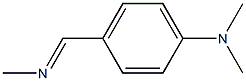 Benzenamine, N,N-dimethyl-4-[(methylimino)methyl]- 구조식 이미지