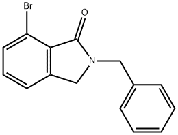 2-benzyl-7-bromo-3H-isoindol-1-one Structure