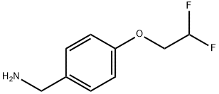 1-[4-(2,2-difluoroethoxy)phenyl]methanamine Structure