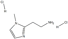 2-(1-methylimidazol-2-yl)ethanamine:dihydrochloride Structure