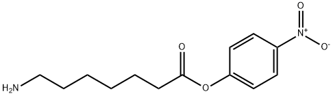 7-amino- Heptanoic acid 4-nitrophenyl ester Structure