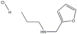 [(furan-2-yl)methyl](propyl)amine hydrochloride Structure