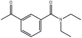 3-Acetyl-N,N-diethyl-benzamide Structure