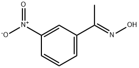 1-(3-nitrophenyl)ethanone oxime 구조식 이미지