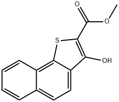 3-hydroxynaphtho[1,2-b]thiophene-2-carboxylic acid methyl ester Structure