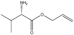 L-Valine, 2-propenyl ester Structure