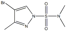 1H-Pyrazole-1-sulfonamide, 4-bromo-N,N,3-trimethyl- Structure