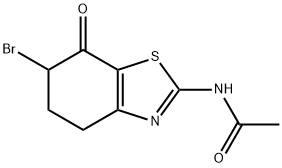 N-(6-bromo-7-oxo-4,5,6,7-tetrahydrobenzo[d]thiazol-2-yl)acetamide Structure