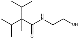 N-(2-HYDROXYETHYL)-2,3-DIMETHYL-2-ISOPROPYLBUTANAMIDE Structure